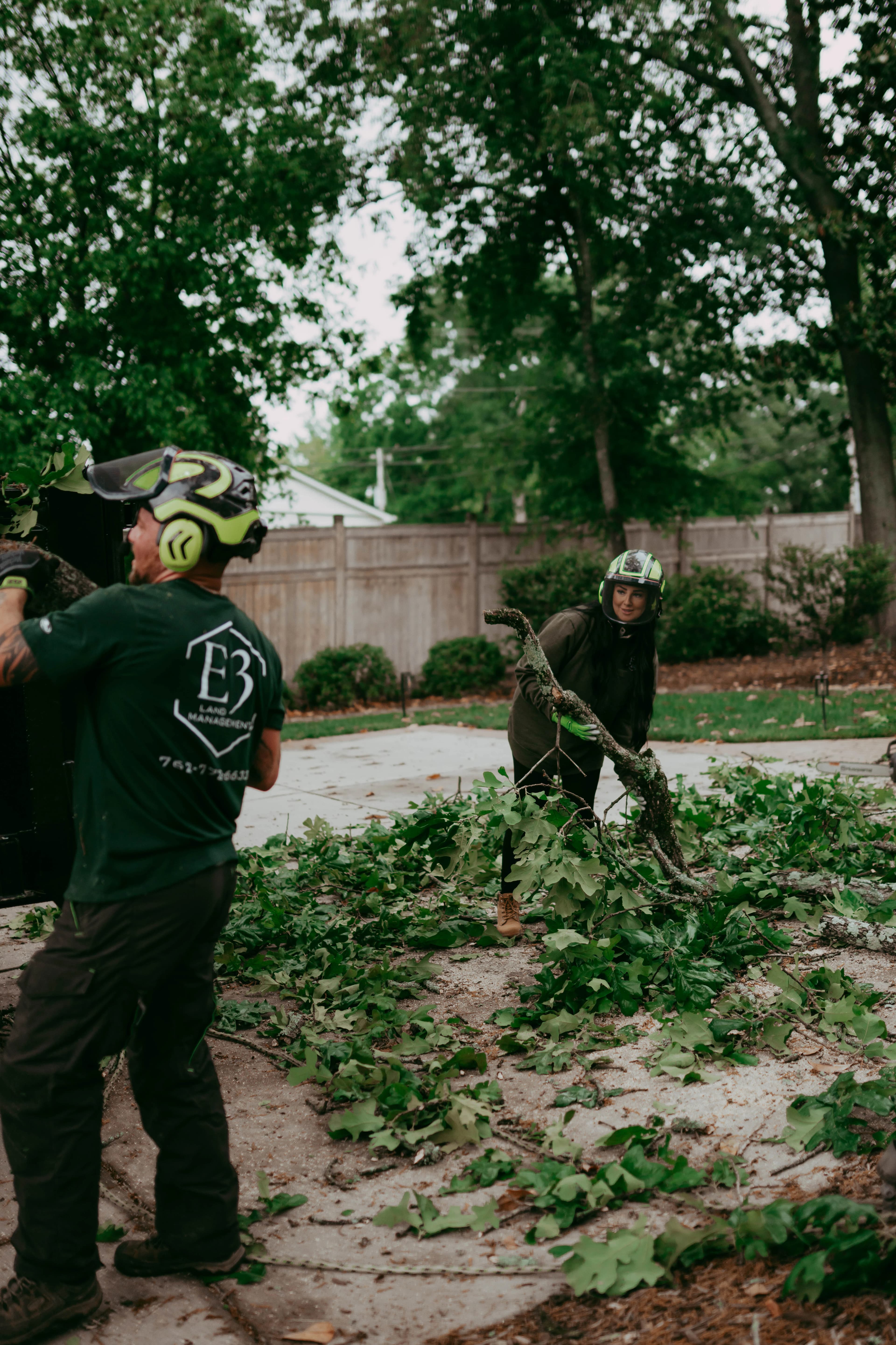 Final cleanup: The finish is part of the field plan